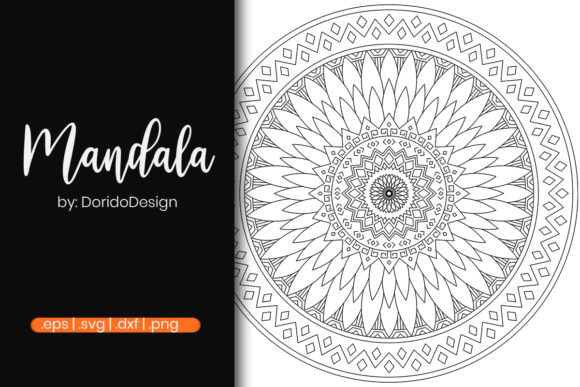Download Tribal Mandala for Adult Coloring Page - Tribal mandala Collection