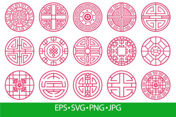Download Chinese Oriental Decorative Ornament - Premium Resources