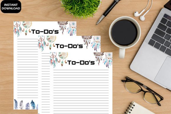 Download Dreamcatcher Todo's Template Printable - Template Collection