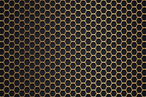 Download Golden Islamic Pattern Background, - Gold Collection